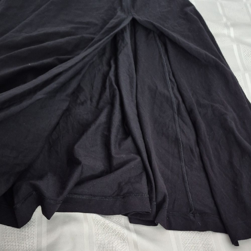American Eagle Outfitters Black Maxi Dress With Front Slit - Picture 11 of 16